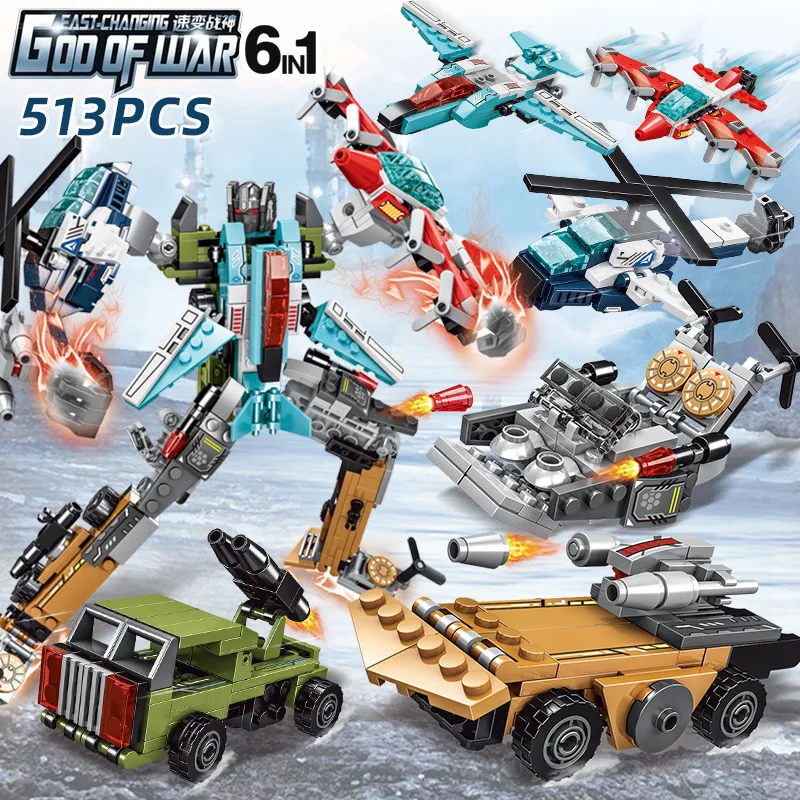 Assembled Building Blocks Puzzle Deformation Fit King Kong City Robot Block For Children's Toys Boys Intelligence Blocks Gift
Assembled Building Blocks Puzzle Deformation Fit King Kong City Robot Block For Children's Toys Boys Intelligence Blocks Gift