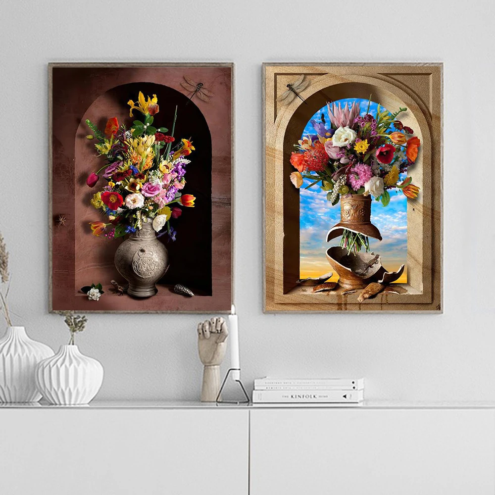Window Sill Flower Bright Colorful Bouquet Canvas Painting Poster and Print Wall Art Picture for Living Room Home Decor Gifts
Window Sill Flower Bright Colorful Bouquet Canvas Painting Poster and Print Wall Art Picture for Living Room Home Decor Gifts