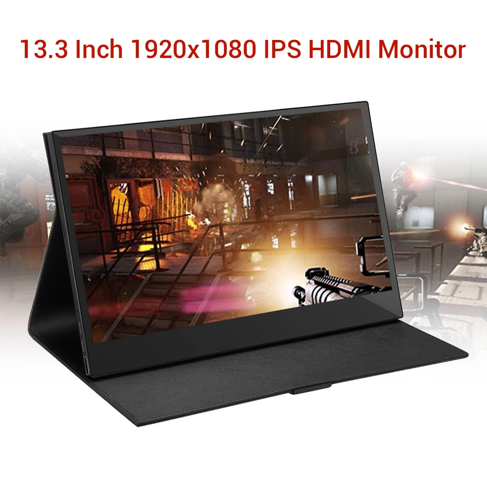 Новый игровой монитор Eyoyo FHD 13 3 дюйма для ноутбука ПК мобильного компьютера PS4