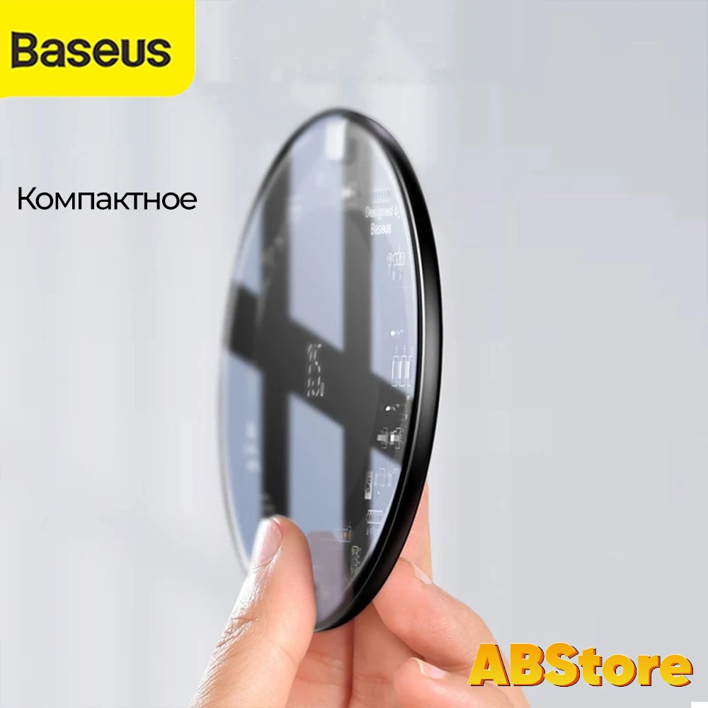 Baseus 15 W Qi wireless charger for iPhone 13 12 11 pro Max XR X XS induction fast charging pad Samsung galaxy note S10 S9 S8 Plus Xiaomi 10 Pro 9