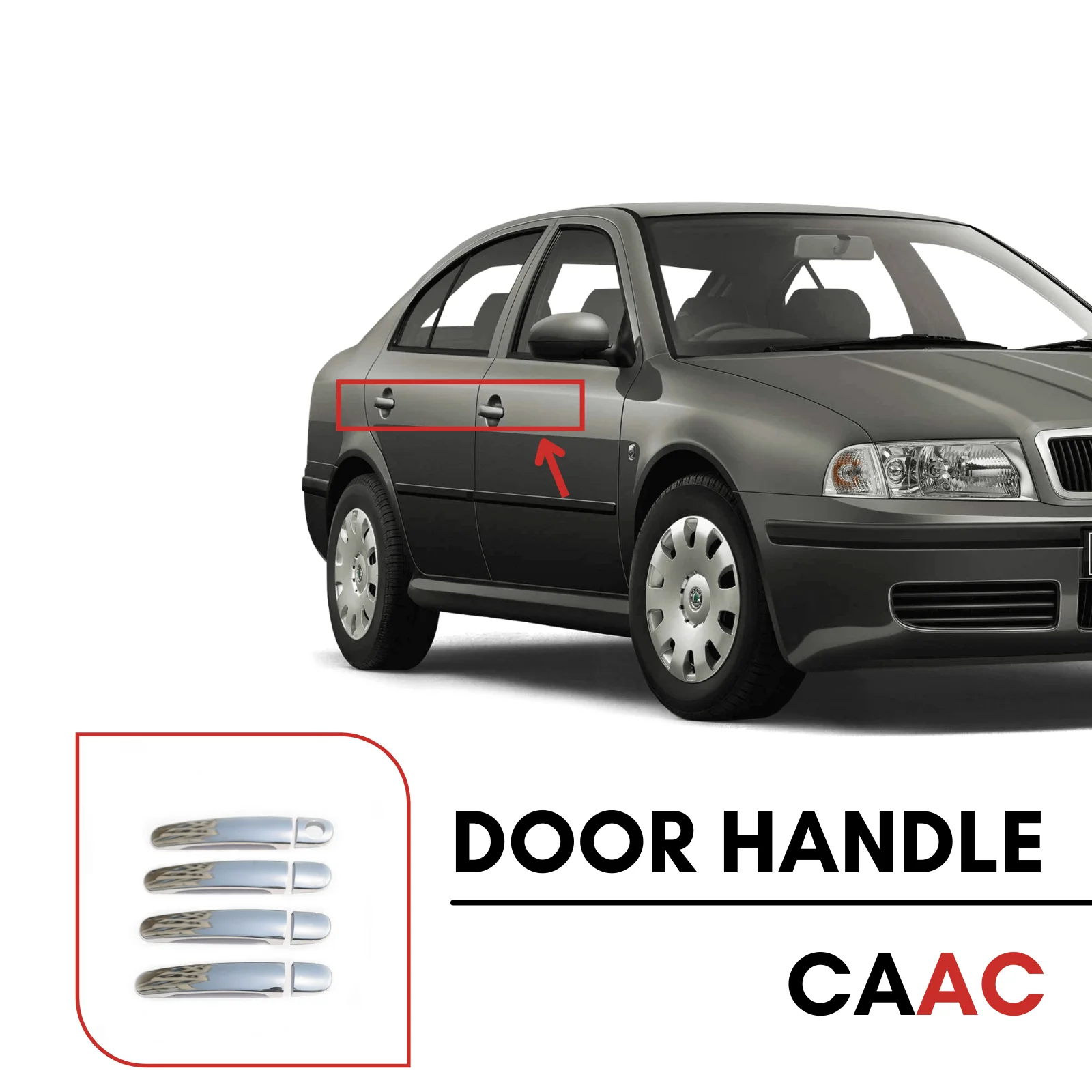 Хромированная дверная ручка для SKODA OCTAVIA 1 (A4) SD/SW 2000-2004, 8 шт., из нержавеющей стали, самоклеящаяся, с покрытием зеркалом
Хромированная дверная ручка для SKODA OCTAVIA 1 (A4) SD/SW 2000-2004, 8 шт., из нержавеющей стали, самоклеящаяся, с покрытием зеркалом