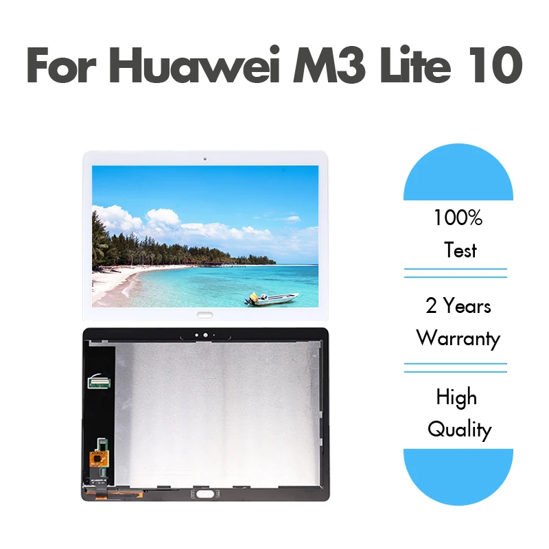Для Huawei MediaPad M3 Lite 10 BAH AL00 W09 ЖК дисплей кодирующий преобразователь сенсорного