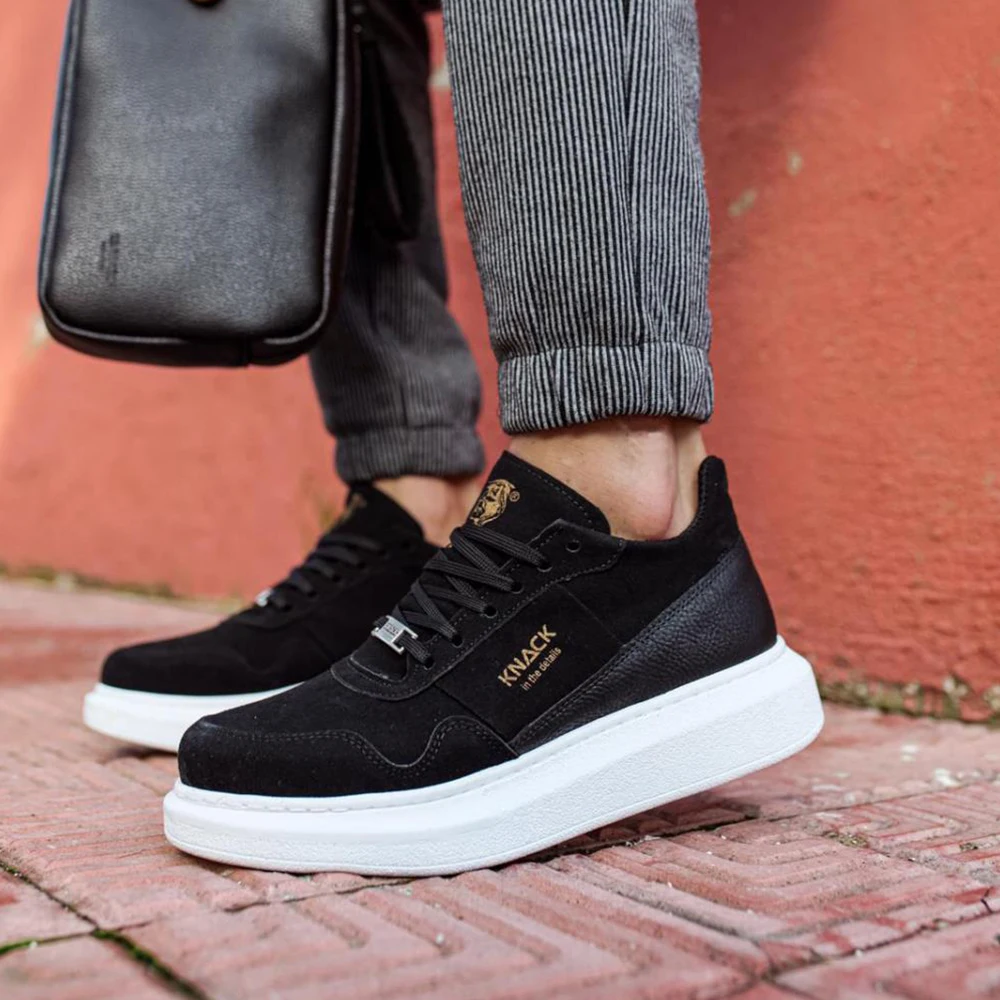 Knack High Sole Casual Suede Men's Shoes Black (White Sole) Heel Comfortable Use Summer 2021 Men Stylish for Teens Non-Leather Casual Shoes Designer Shoes Luxury Shoes Sneakers Men 2021 Brand Shoes Designer Shoes040
Knack High Sole Casual Suede Men's Shoes Black (White Sole) Heel Comfortable Use Summer 2021 Men Stylish for Teens Non-Leather Casual Shoes Designer Shoes Luxury Shoes Sneakers Men 2021 Brand Shoes Designer Shoes040