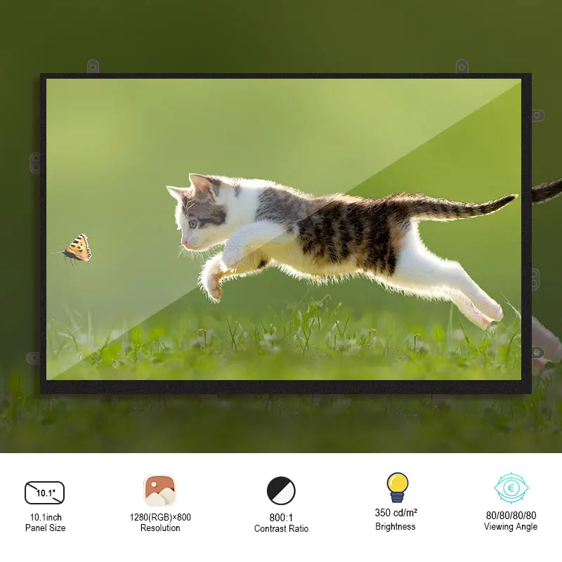 Original BOE BP101WX1-400 10.1 Inch MIPI Interface 40 Pins LCM Pad Screen Resolution 1280 ×800 SRGB FHD Display Screen
Original BOE BP101WX1-400 10.1 Inch MIPI Interface 40 Pins LCM Pad Screen Resolution 1280 ×800 SRGB FHD Display Screen