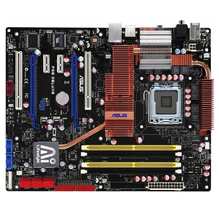 б/у системная плата сокет 775 Asus P5E Deluxe|Материнские платы| |