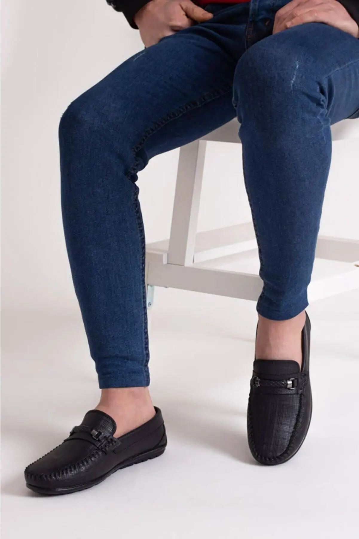 Men Black Flats Comfortable Loafers Shoes, Men Leather Casual Sneakers, Men Soft Moccasins, Breathable Driving Shoes
Men Black Flats Comfortable Loafers Shoes, Men Leather Casual Sneakers, Men Soft Moccasins, Breathable Driving Shoes