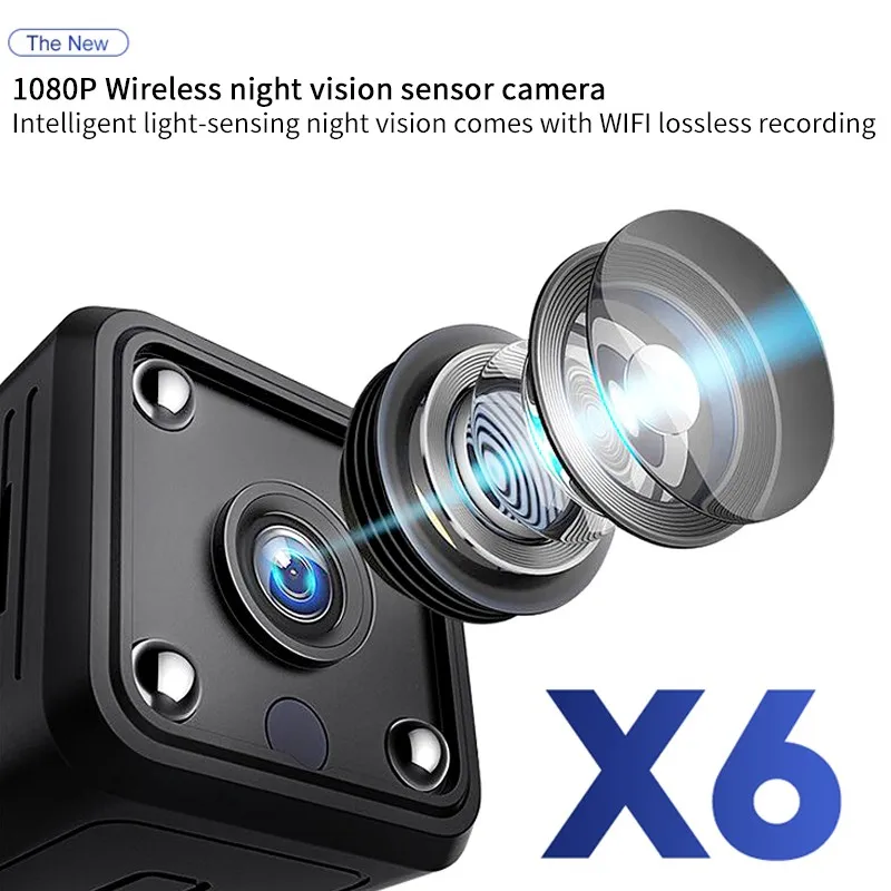 HD 1080P Mini Camera IP WIFI Sensor With 1000mAh Battery Night Motion DVR Micro Webcam Sport DV Video Recorder Small Camera
HD 1080P Mini Camera IP WIFI Sensor With 1000mAh Battery Night Motion DVR Micro Webcam Sport DV Video Recorder Small Camera