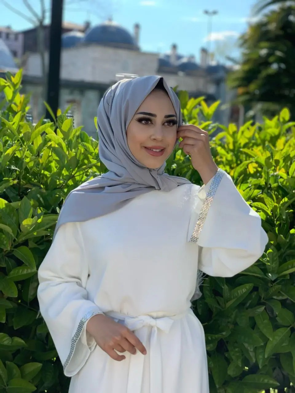 Women Stone Sleeve Long Dress One Size Comfortable Fit Turkey Spring 2021 Muslim Fashion
Women Stone Sleeve Long Dress One Size Comfortable Fit Turkey Spring 2021 Muslim Fashion