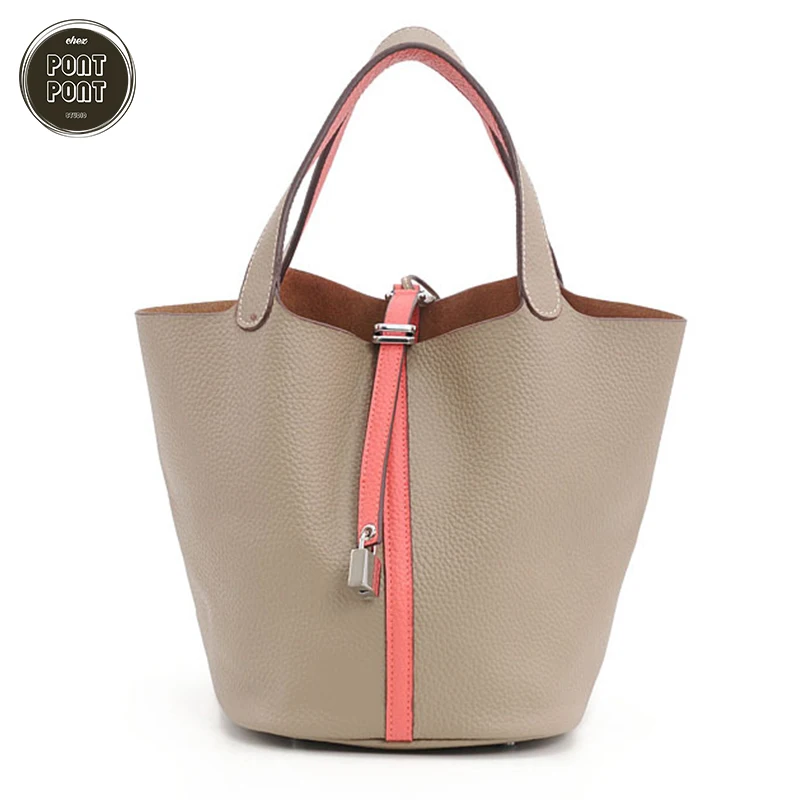 Genuine Leather Multi Color Bucket Large Small Handbag Fashionable Bag For Women Designer Female Ladies sac a main femme bolsas
Genuine Leather Multi Color Bucket Large Small Handbag Fashionable Bag For Women Designer Female Ladies sac a main femme bolsas