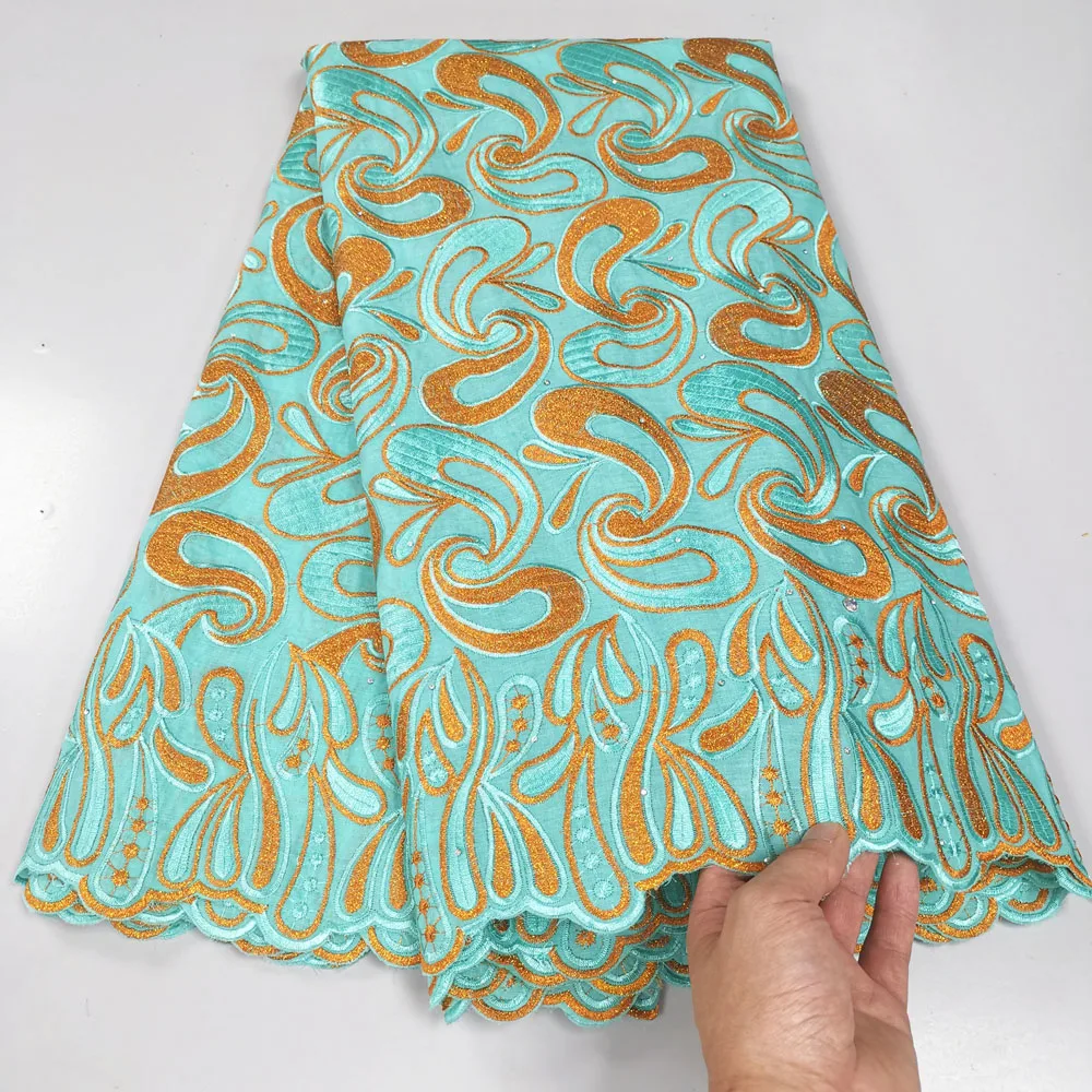 2022 African Lace Fabric 5 Yards High Quality Nigerian Cotton Swiss Voile Lace In Switzerland For Women Party Dress Sewing
2022 African Lace Fabric 5 Yards High Quality Nigerian Cotton Swiss Voile Lace In Switzerland For Women Party Dress Sewing