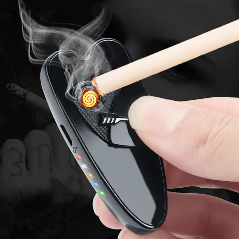Portable Lady Love USB Charging Lighter Metal Mini Cigarette Electronic Cigarette Lighter Simple Romantic Couple Christmas Gift
Portable Lady Love USB Charging Lighter Metal Mini Cigarette Electronic Cigarette Lighter Simple Romantic Couple Christmas Gift