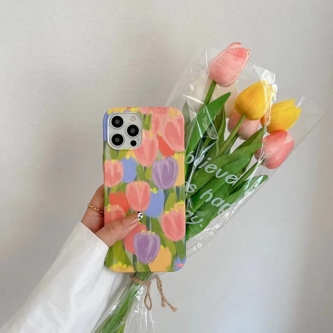 Tulip Case For iphone 11 Painted Flowers Plant For iphone 13 12 Pro Max Soft TPU Back Cover For iphone X XS Max XR 7 8 Plus SE
Tulip Case For iphone 11 Painted Flowers Plant For iphone 13 12 Pro Max Soft TPU Back Cover For iphone X XS Max XR 7 8 Plus SE