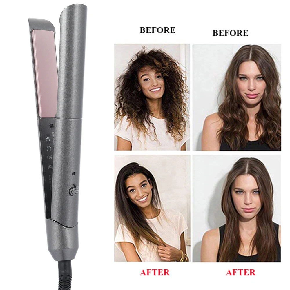 2 in 1 Hair crimper Electric Straightening Iron&Curling Iron Hair Curler Professional Women Hair Straightener Flat Irons Styling
2 in 1 Hair crimper Electric Straightening Iron&Curling Iron Hair Curler Professional Women Hair Straightener Flat Irons Styling