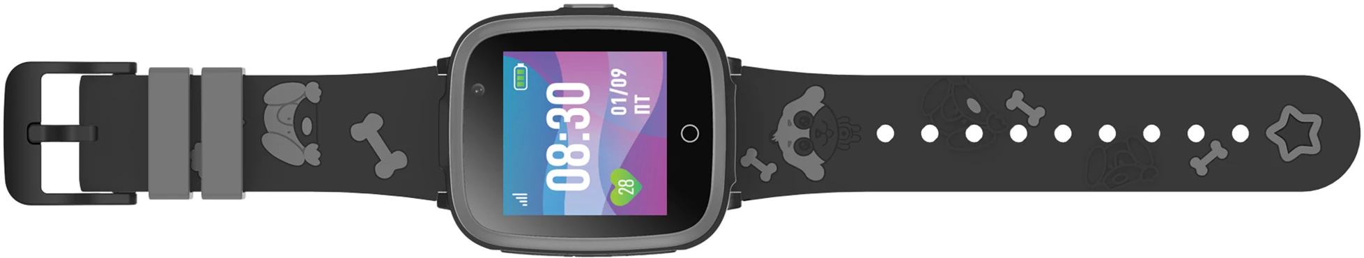 Baby smart watch jet kid Buddy (black) |