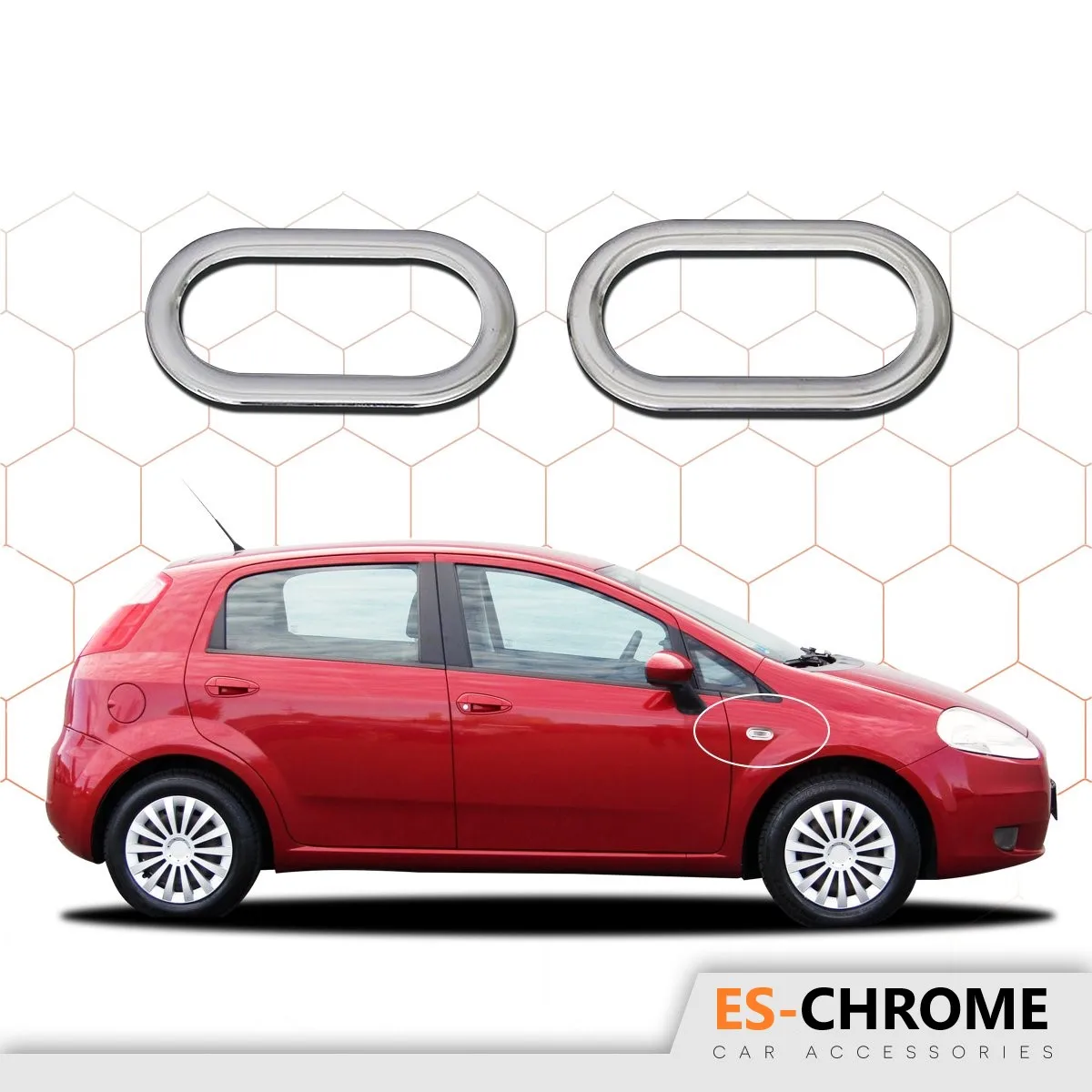 For Fiat Grande Punto Signal Frame 2 Piece 2006 and Post Stainless Steel Chromium Styling Body Kit Car Accessories
For Fiat Grande Punto Signal Frame 2 Piece 2006 and Post Stainless Steel Chromium Styling Body Kit Car Accessories