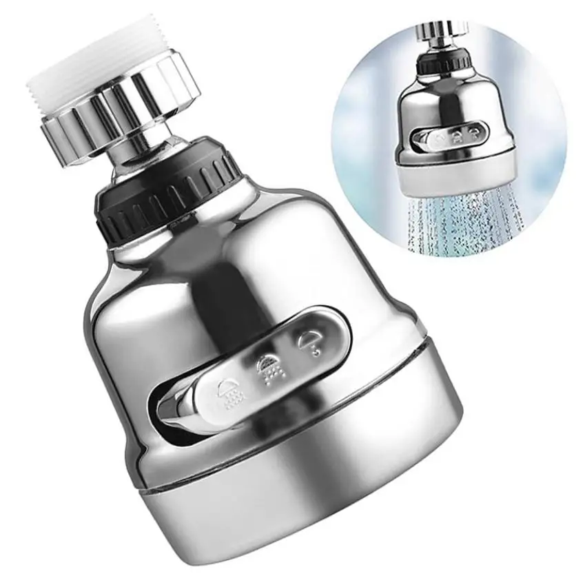 Faucet booster water saving device Rotatable Faucet Sprayer Head Anti Splash Tap Booster Shower Water Saving Kitchen Tool
Faucet booster water saving device Rotatable Faucet Sprayer Head Anti Splash Tap Booster Shower Water Saving Kitchen Tool