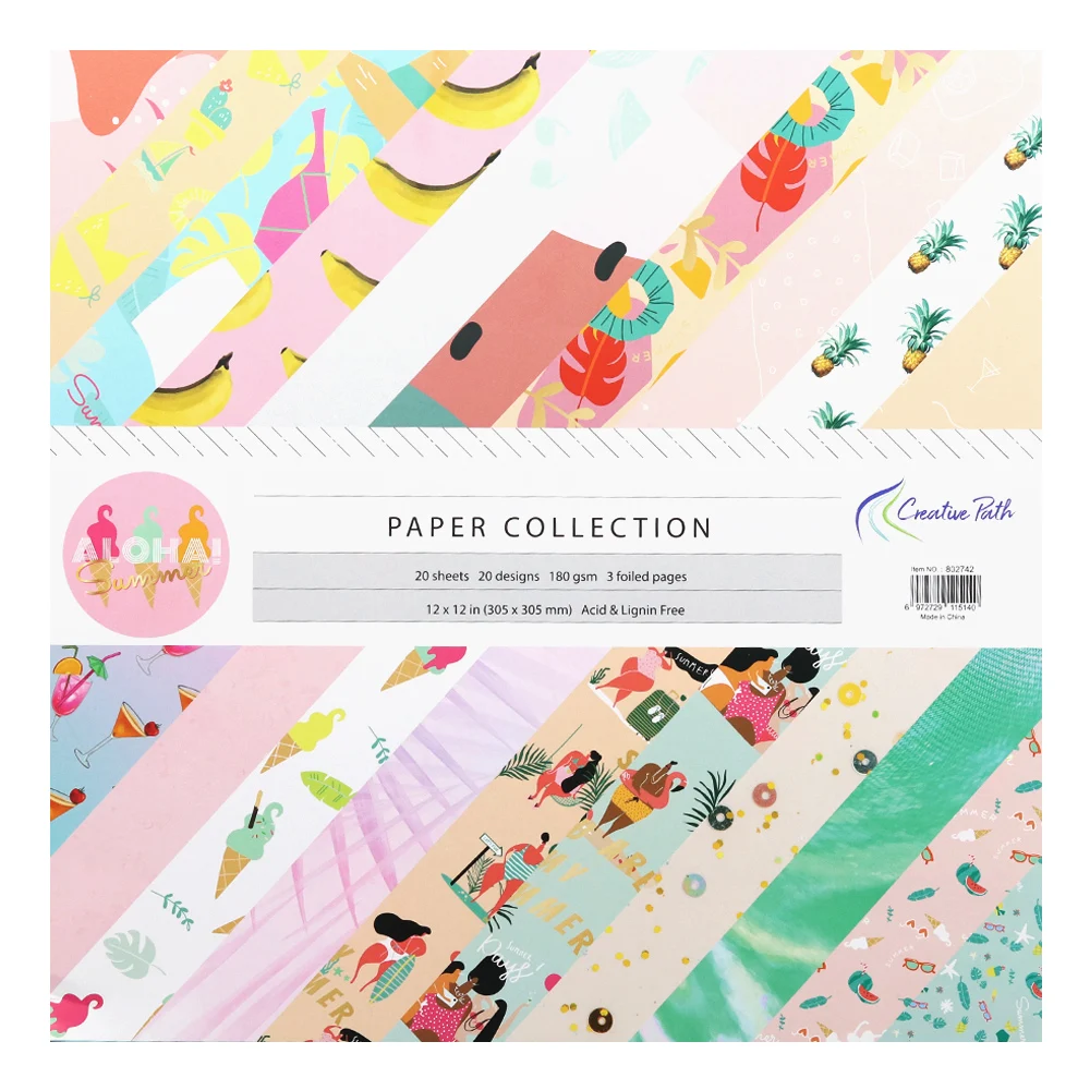 Creative Path 12 Inch Scrapbooking Paper 20 Sheets DIY Craft Background Decorative Pattern Designer Pack DIY 305x305mm Acid Free
Creative Path 12 Inch Scrapbooking Paper 20 Sheets DIY Craft Background Decorative Pattern Designer Pack DIY 305x305mm Acid Free
