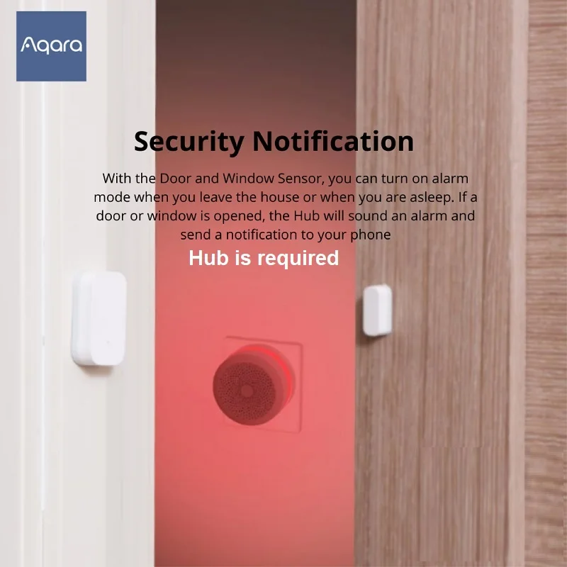 Xiaomi Aqara Zigbee Door Sensor Smart Window Detect Wireless Connection Mini Door Window Sensor Work For Mi Home Apple Homekit
Xiaomi Aqara Zigbee Door Sensor Smart Window Detect Wireless Connection Mini Door Window Sensor Work For Mi Home Apple Homekit