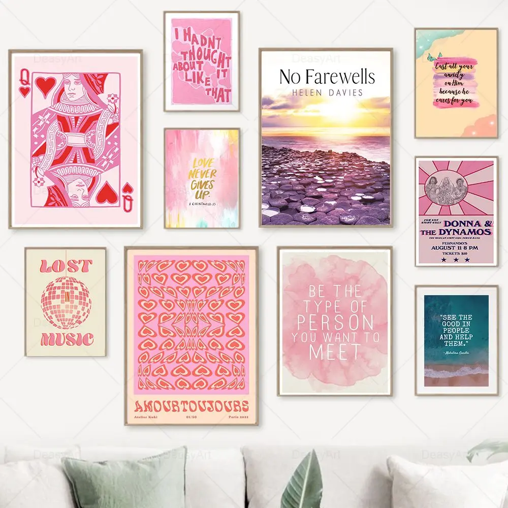 90s Retro Fashion Pink Art Poster Modern Music Letter Quote Aesthetic Collage Set Art Print Wall Poster Girls Room Home Decor
90s Retro Fashion Pink Art Poster Modern Music Letter Quote Aesthetic Collage Set Art Print Wall Poster Girls Room Home Decor