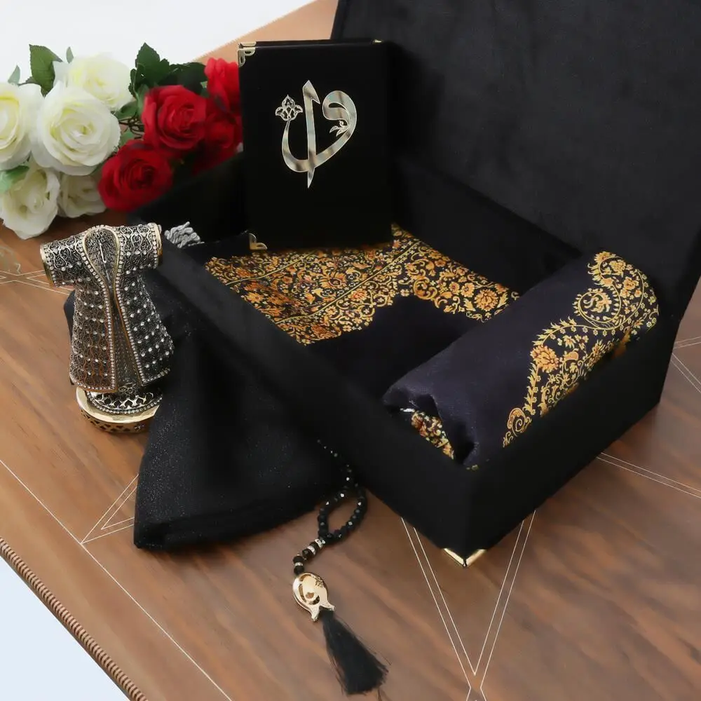 Luxury Muslim Gift Boxed Prayer Rug Velvet Holy Quran Set Islamic Women Shawl Rosary Personalized Plexi Trinket Wholesale Shopping Religious Items Ramadan 2022 Worship Societies Excellent Quality Mevlüt Bands Fashion
Luxury Muslim Gift Boxed Prayer Rug Velvet Holy Quran Set Islamic Women Shawl Rosary Personalized Plexi Trinket Wholesale Shopping Religious Items Ramadan 2022 Worship Societies Excellent Quality Mevlüt Bands Fashion