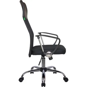 Кресло Riva Chair RCH 8074 черная сетка (DW-01) | Мебель