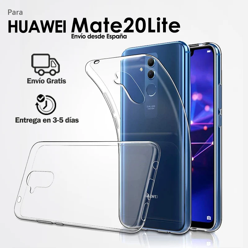 ТПУ гелевый Чехол силиконовый чехол для мобильного телефона Huawei Mate 20 Lite