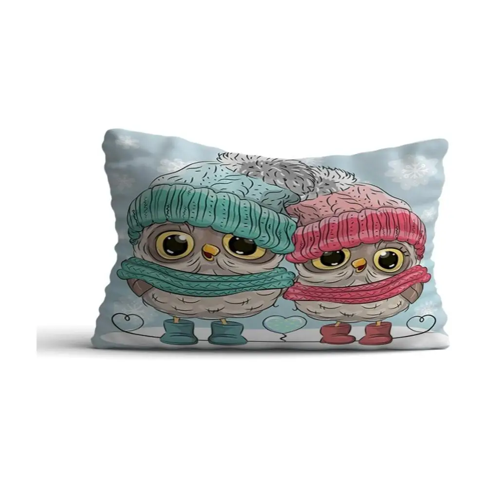 Cute owl digital printing pillowcase 45x45cm sofa bed decorative pillow cover boy girl child lovers birthday christmas gift
Cute owl digital printing pillowcase 45x45cm sofa bed decorative pillow cover boy girl child lovers birthday christmas gift