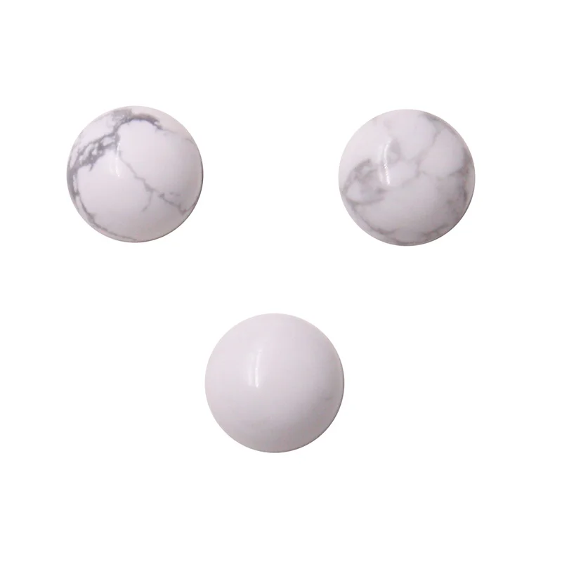 5pcs Howlite Cabochons Cab Round Shape 4/6/810mm Genuine Natural Stone Dome For Jewelry Making DIY Ring Earings Pendant Craft
5pcs Howlite Cabochons Cab Round Shape 4/6/810mm Genuine Natural Stone Dome For Jewelry Making DIY Ring Earings Pendant Craft