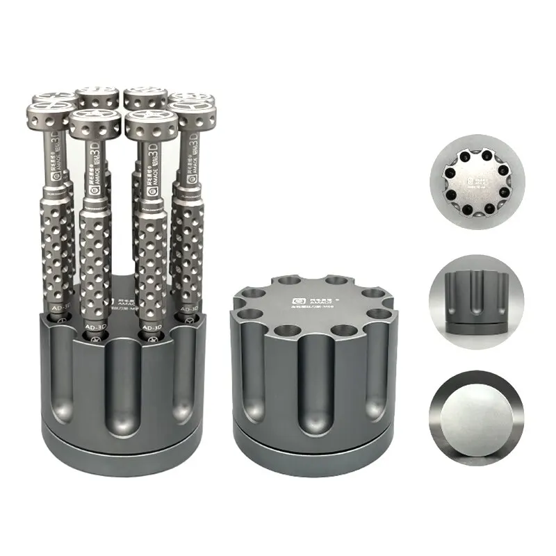 AMAOE M68 Revolving Screwdriver Tweezers Holder Mobile Phone Repair Tool Storage Box
AMAOE M68 Revolving Screwdriver Tweezers Holder Mobile Phone Repair Tool Storage Box