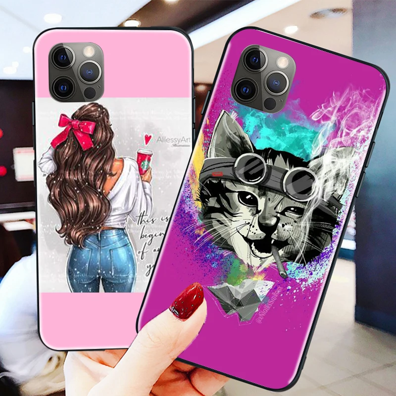 For iPhone 12 Pro Case Soft TPU Cartoon Pattern Silicon Cover Phone iPhone SE 2020 12 11 XS XR X 8 7 6S 6 Plus Cases For Funda
For iPhone 12 Pro Case Soft TPU Cartoon Pattern Silicon Cover Phone iPhone SE 2020 12 11 XS XR X 8 7 6S 6 Plus Cases For Funda
