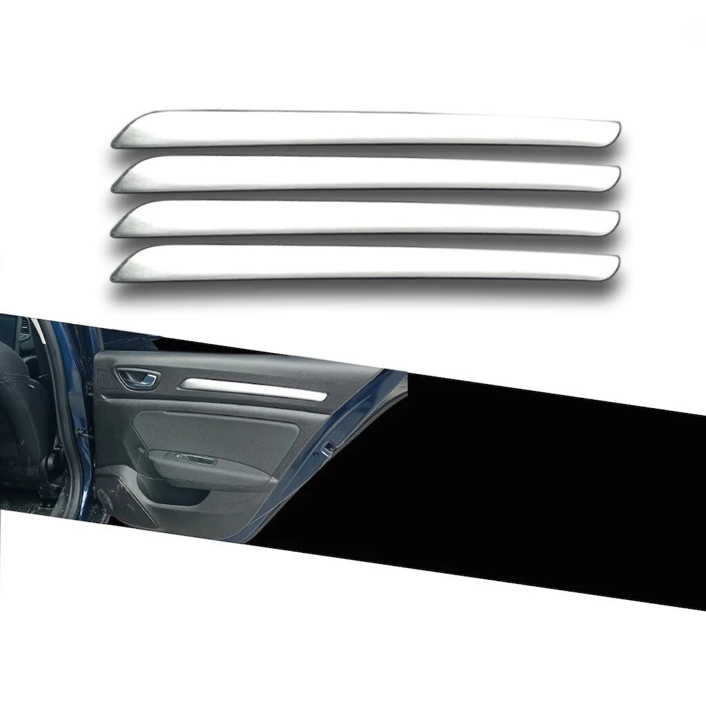 For Renault Megane 4 2016-2020 mat chrome interior door çıtası 4 PCs stainless steel auto accessories high quality styling trim
For Renault Megane 4 2016-2020 mat chrome interior door çıtası 4 PCs stainless steel auto accessories high quality styling trim