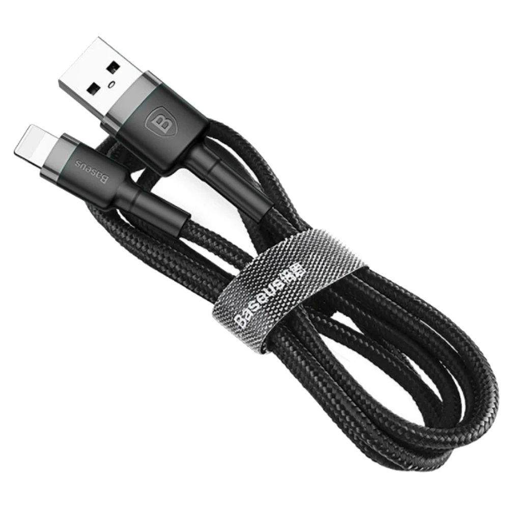 Кабель Baseus Cafule USB - Lightning для iPhone 2м 1 5 А кабель зарядки смартфона и планшета. |