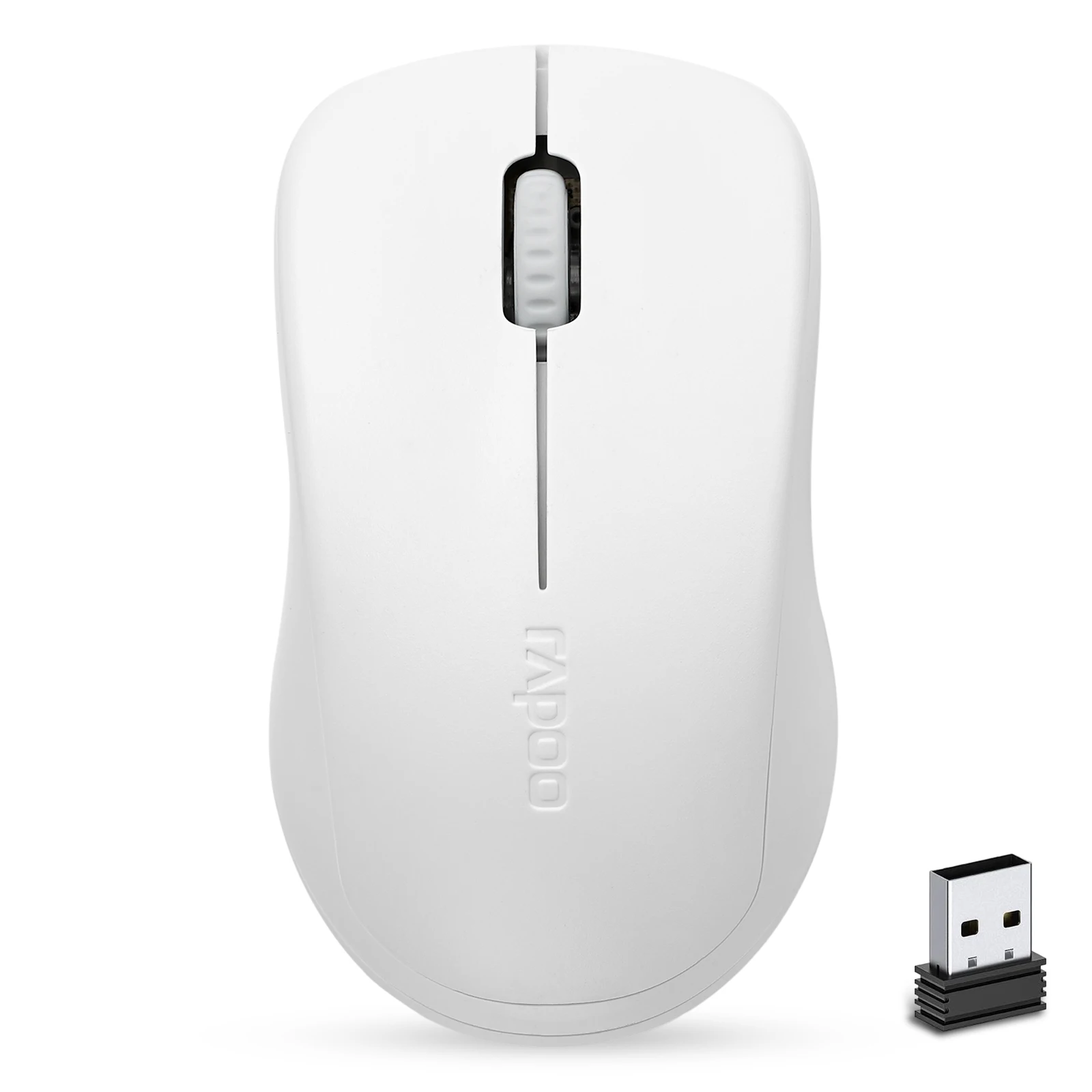 RAPOO 1680 Wireless Mouse 2.4G Silent Mouse with USB Receiver Ergonomic 1000 DPI Optical Mouse Mice Long Battery Life
RAPOO 1680 Wireless Mouse 2.4G Silent Mouse with USB Receiver Ergonomic 1000 DPI Optical Mouse Mice Long Battery Life