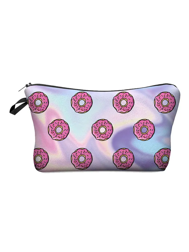 Cute Doughnut Printed Women's Makeup Pouch Portable Multifunction Cosmetic Bags Durable Sweet Storage Bag Kids Practical Gift
Cute Doughnut Printed Women's Makeup Pouch Portable Multifunction Cosmetic Bags Durable Sweet Storage Bag Kids Practical Gift