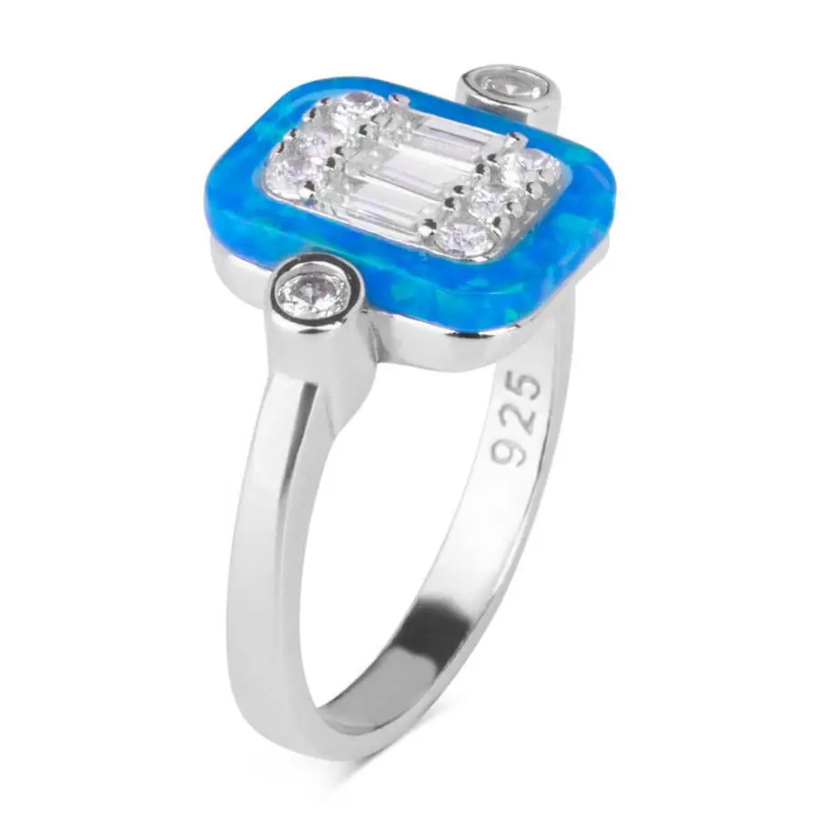 Women Blue Silver Ring Multi Stone Women Accessories European Charms Solid 925 Sterling Silver Made in Turkey
Women Blue Silver Ring Multi Stone Women Accessories European Charms Solid 925 Sterling Silver Made in Turkey