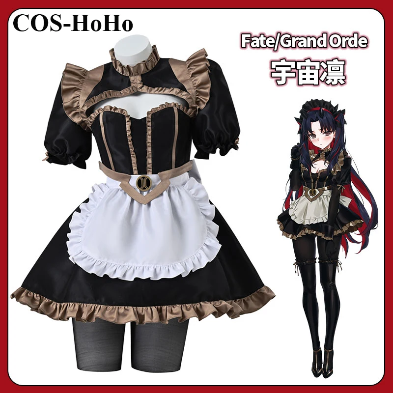 Костюм служанки COS-HoHo аниме Fate/Grand Order FGO Ishtar, милая униформа, костюм для косплея, костюм для ролевых игр на Хэллоуин для женщин, Новинка
Костюм служанки COS-HoHo аниме Fate/Grand Order FGO Ishtar, милая униформа, костюм для косплея, костюм для ролевых игр на Хэллоуин для женщин, Новинка