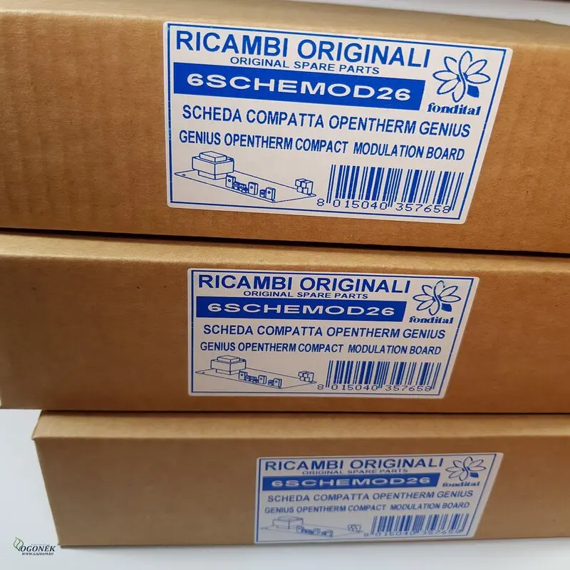 6SCHEMOD26 ЭЛЕКТРОННАЯ ПЛАТА ДЛЯ МОДУЛЯЦИИ ПЛАМЕНИ И УПРАВЛЕНИЯ ПДУ OPENTHERM КОМПАКТНЫХ