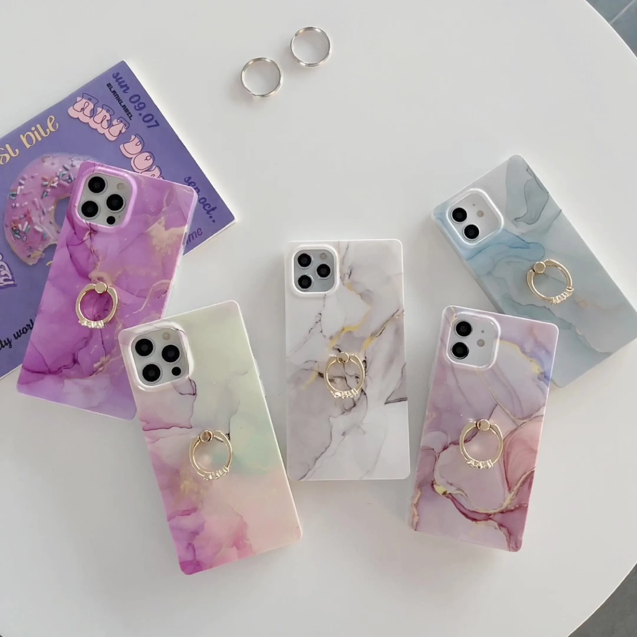 Marble Phone Case For iphone 12 11 13 Pro Max Square Cover For iPhone X XR XS Max 7 8 Plus Soft Silicone Capa With Ring Holder
Marble Phone Case For iphone 12 11 13 Pro Max Square Cover For iPhone X XR XS Max 7 8 Plus Soft Silicone Capa With Ring Holder