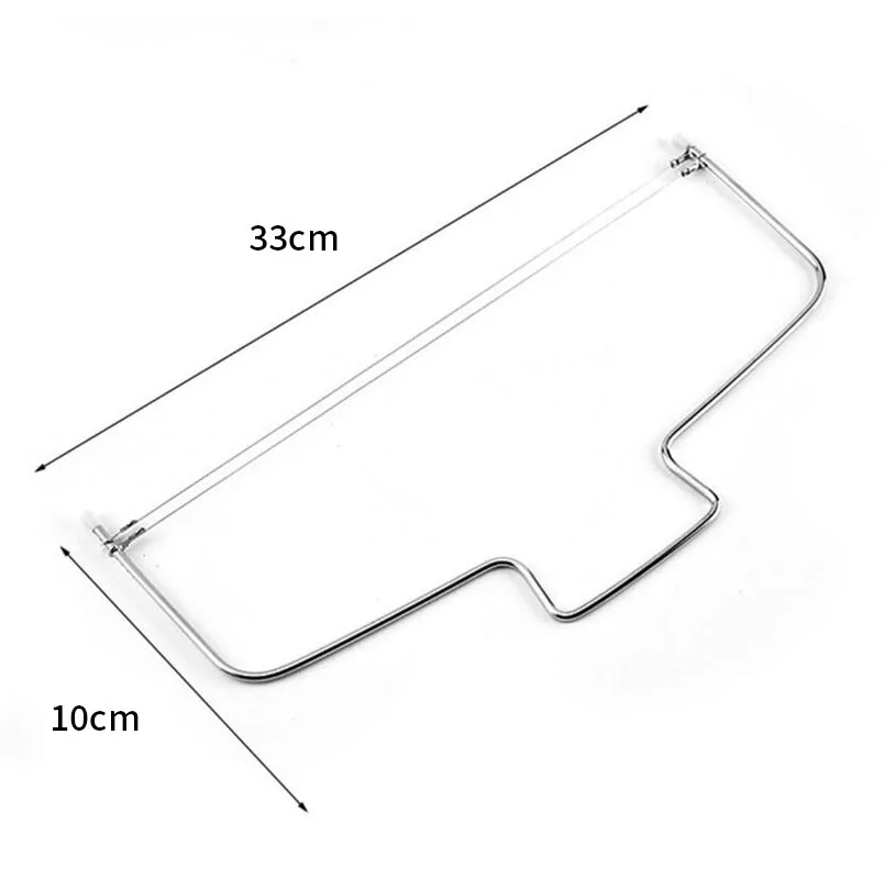 Stainless Steel Single/Double Line Adjustable Cake Cut Slicer Cake Decorating Mold DIY Baking Kitchen Cooking Tool
Stainless Steel Single/Double Line Adjustable Cake Cut Slicer Cake Decorating Mold DIY Baking Kitchen Cooking Tool