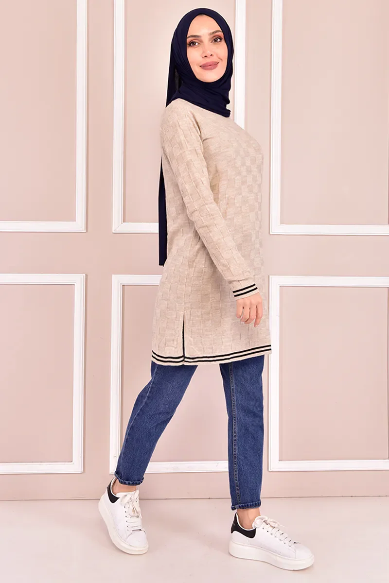 RAMADAN MUBARAK KNITWEAR TUNIC Turkey muslim dress women long tops hollow solid Islamic Rope hijab hijab headscarf dresses moroc
RAMADAN MUBARAK KNITWEAR TUNIC Turkey muslim dress women long tops hollow solid Islamic Rope hijab hijab headscarf dresses moroc