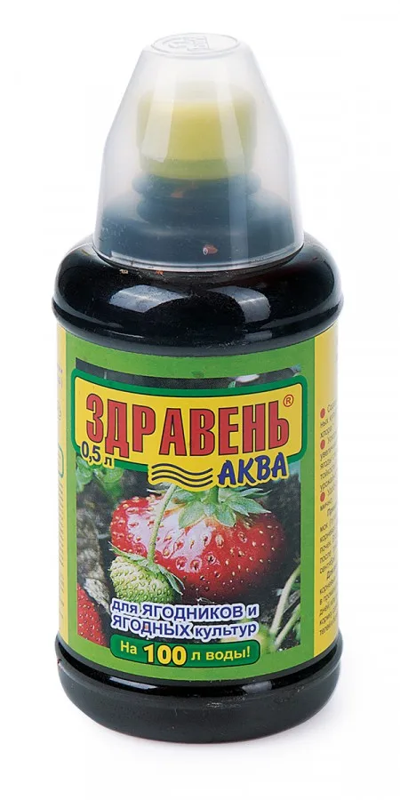 Здравень Аква 500мл. (д/клубники малины смородины) Ваше Хозяйство | Дом и сад
