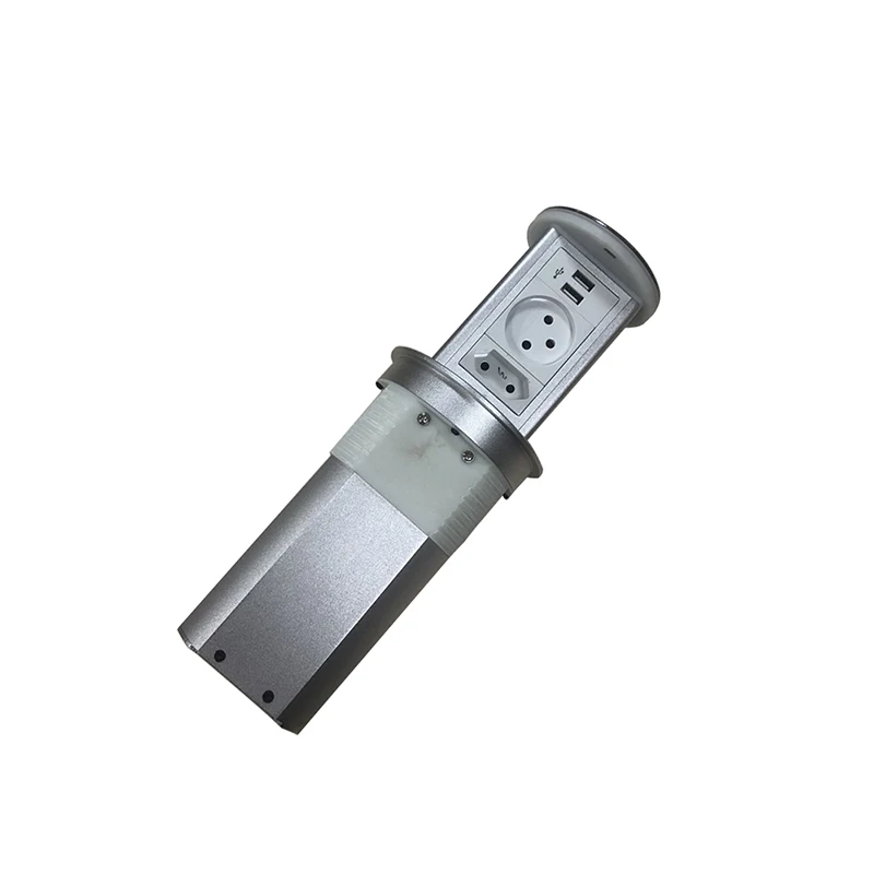2022 New Arrival Pneumatic Air Spring Desktop Socket With 3 Israeli Power Plugs, 2 USB Charger Port With Wireless Charger
2022 New Arrival Pneumatic Air Spring Desktop Socket With 3 Israeli Power Plugs, 2 USB Charger Port With Wireless Charger