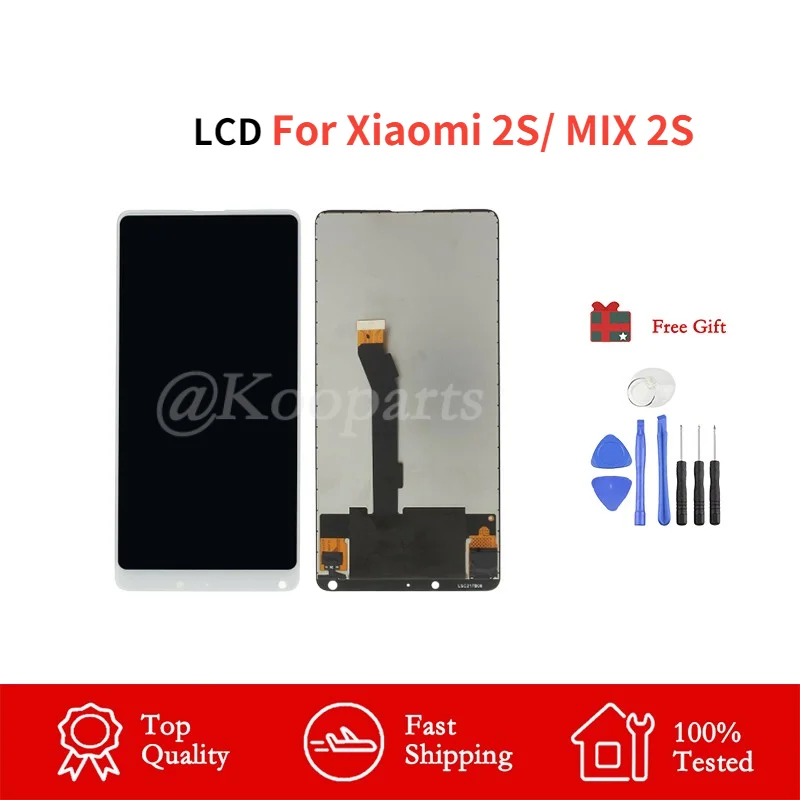 

LCD Replacement For Xiaomi Mi Mix 2S Mix2S LCD Display Touch Screen New Digitizer Assembly Glass Panel 5.99" 100% Tested