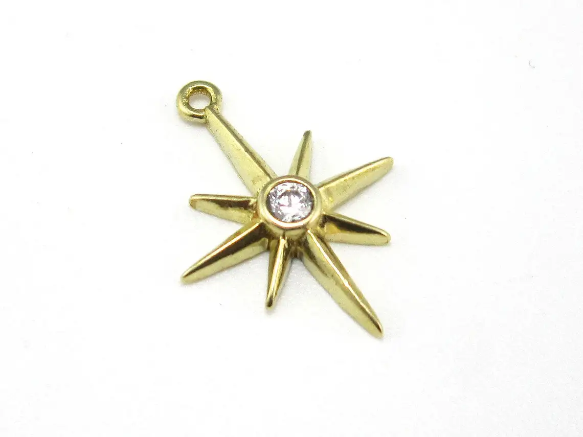 Латунная подвеска в виде звезды, подвески для сережек для изготовления ювелирных изделий, подвеска в виде мини-звезды, серьги Huggie, 17x12,5x2,6 мм, ...
Латунная подвеска в виде звезды, подвески для сережек для изготовления ювелирных изделий, подвеска в виде мини-звезды, серьги Huggie, 17x12,5x2,6 мм, ...