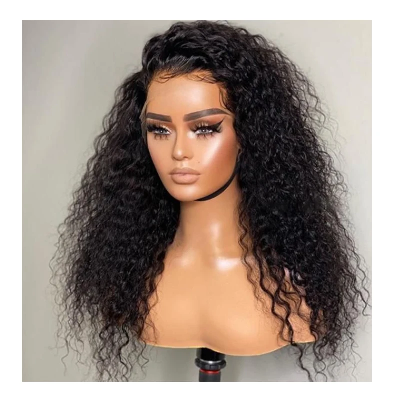 Natural Curly Synthetic Lace Front Wigs For Women Soft Fiber Glueless Black Water Wave Synthetic Wigs Cosplay Wig
Natural Curly Synthetic Lace Front Wigs For Women Soft Fiber Glueless Black Water Wave Synthetic Wigs Cosplay Wig