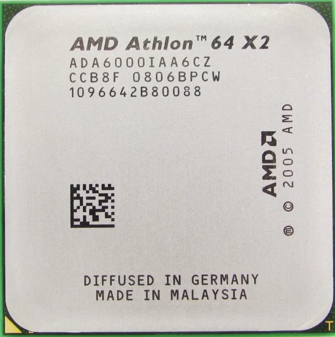 б/у процессор сокет Am2 AMD Athlon 64 X2 6000+ ADA6000IAA6CZ|Процессоры| |