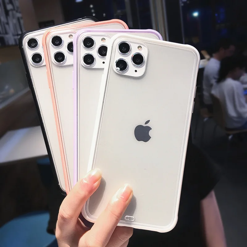 Candy Color Shockproof Phone Cover For iPhone 12 Mini 11 Pro X XR XS Max 7 8 7Plus Matte Transparent Hard PC Back Cases
Candy Color Shockproof Phone Cover For iPhone 12 Mini 11 Pro X XR XS Max 7 8 7Plus Matte Transparent Hard PC Back Cases
