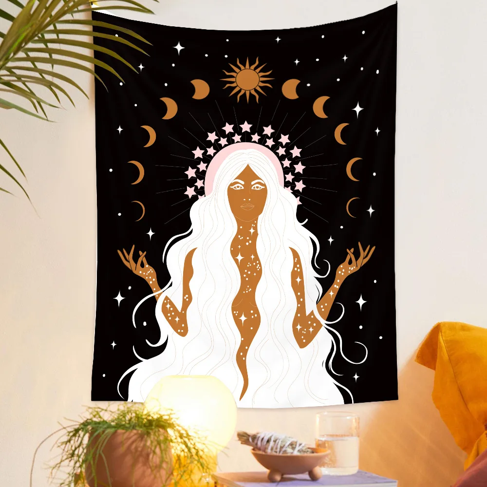 Boho Home Decor Tapestry Spiritual Tapestries Yoga Meditation Wall Hanging Indian Buddha Wall Decor Room Decor Aesthetic
Boho Home Decor Tapestry Spiritual Tapestries Yoga Meditation Wall Hanging Indian Buddha Wall Decor Room Decor Aesthetic
