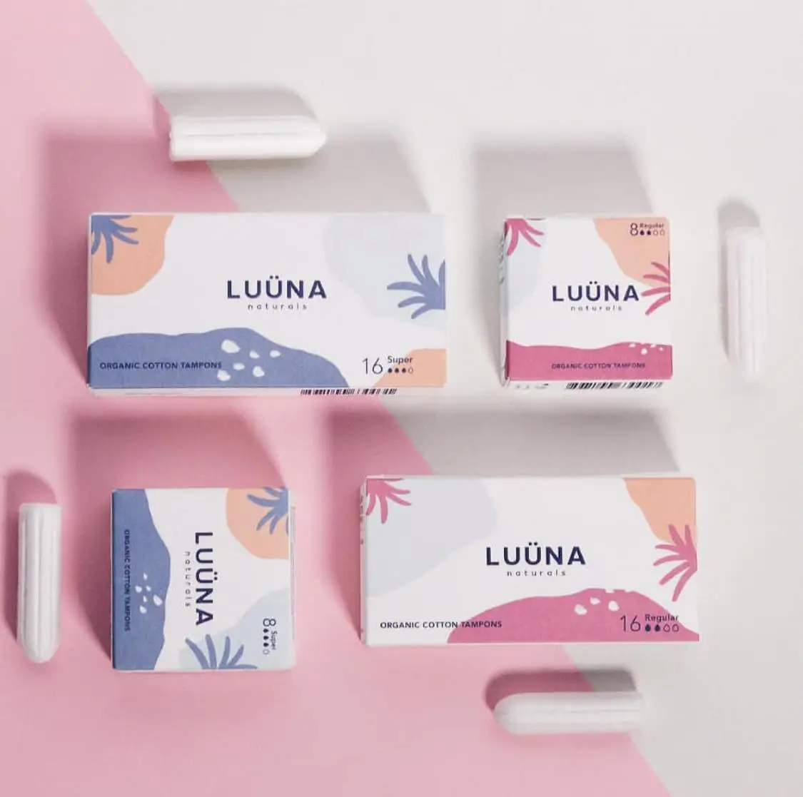 Luuna Organic Cotton SUPER REGULAR Female Comfort Tampons 8 16 pcs for ACTIVE WOMEN
Luuna Organic Cotton SUPER REGULAR Female Comfort Tampons 8 16 pcs for ACTIVE WOMEN