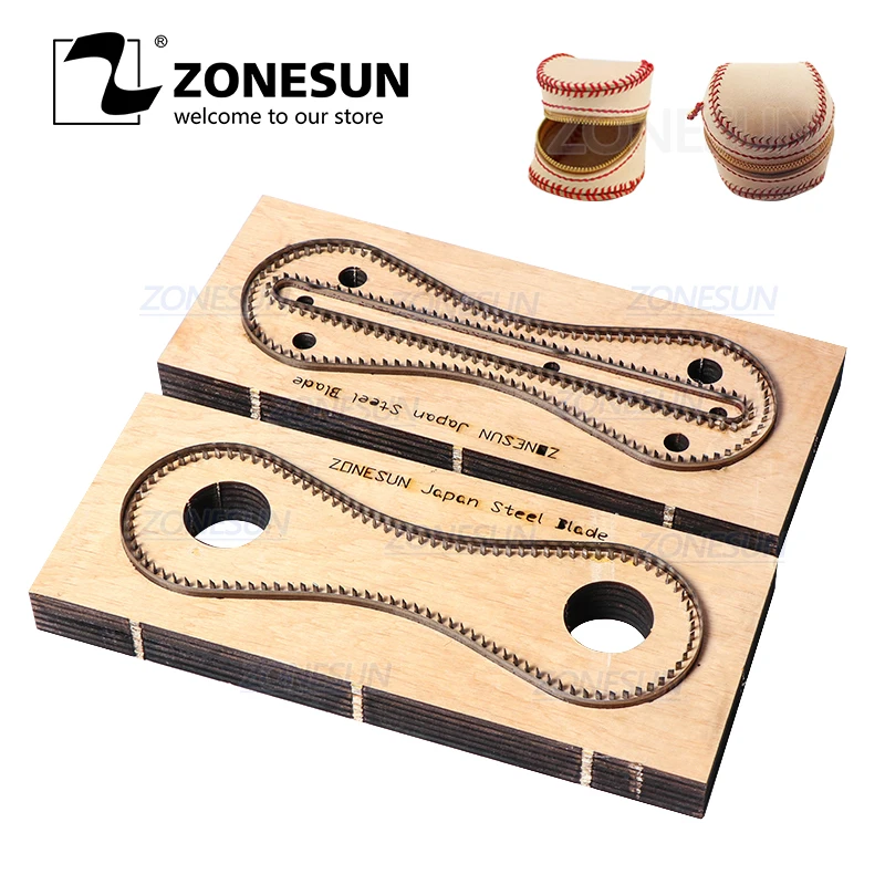 ZONESUN Baseball Custom Leather Cutting Die Handicraft Tool Coin Purse Punching Coin Pouch Cutter Mold DIY Paper Laser Die Cuts
ZONESUN Baseball Custom Leather Cutting Die Handicraft Tool Coin Purse Punching Coin Pouch Cutter Mold DIY Paper Laser Die Cuts
